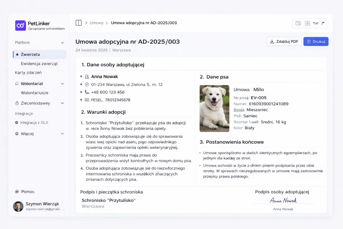 Panel adopcji